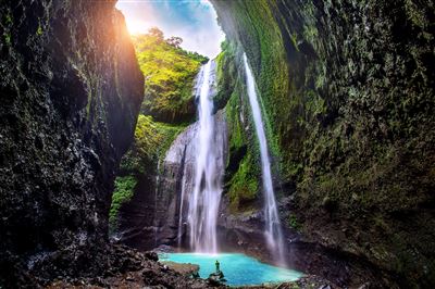 Der größte Wasserfall Javas- Madakaripura Wasserfall nahe Malang